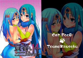 Abuse (C82) [Cat Food & Toumei Kousaku (NaPaTa & Chika)] Kenja-san Reberu Ju-yon (Dragon Quest III)- Dragon quest iii hentai Shaved