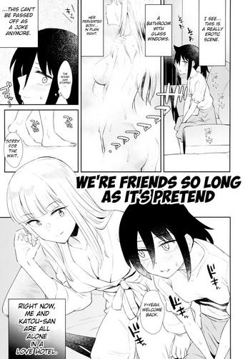 Abuse Gokko made nara Tomodachi dakedo | We're Friends So Long As It's Pretend- Its not my fault that im not popular hentai Cumshot Ass