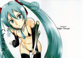 Amateur Teen Hatsune High Thrust- Vocaloid hentai Girlongirl