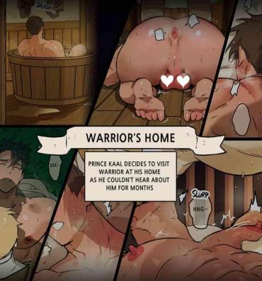 Doggystyle Porn Warrior's Home- Original hentai