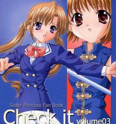 Uncensored Check it! volume 03- Sister princess hentai Phat Ass