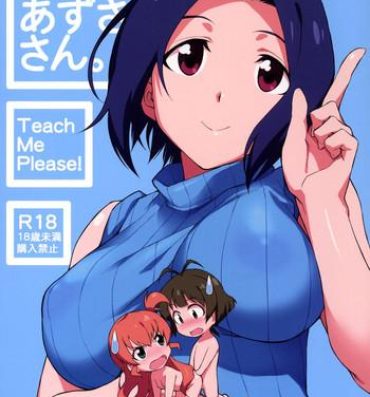 Stepfamily Oshiete! Azusa-san. | Teach Me Please!- The idolmaster hentai Cam Porn