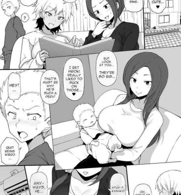 Jock Stolen Mother's Breasts- Original hentai Pervs