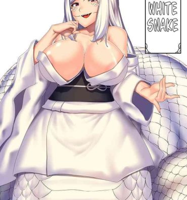 Hot Girls Fucking Shirohebi-san ni | White Snake- Original hentai Gay Cumjerkingoff