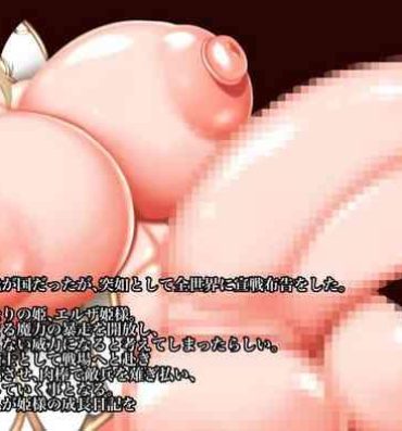Small Boobs Chronicle Princess Knight Elsa-sama’s Penis Growth Diary Long Hair