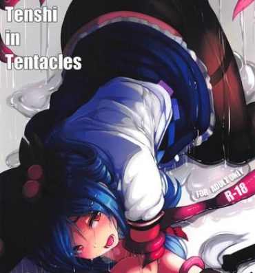 Soloboy Tenshi in Tentacles- Touhou project hentai Dick Suckers