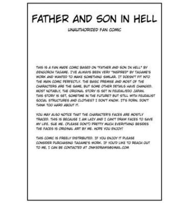 Secretary Father and Son in Hell – Unauthorized Fan Comic- Original hentai Family Roleplay