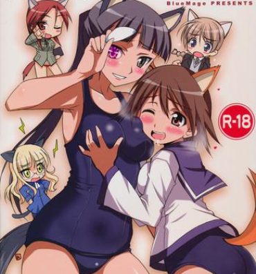 Spycam Pan ☆ Hazu- Strike witches hentai Amateur Porn